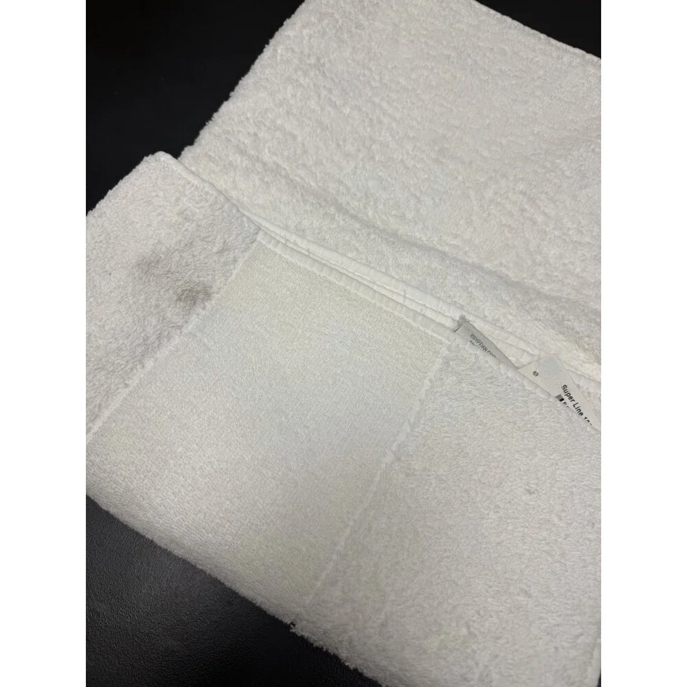 Abyss Super Line Collection Cotton 1 Bath Towel + 1 Washcloths (Discoloration)